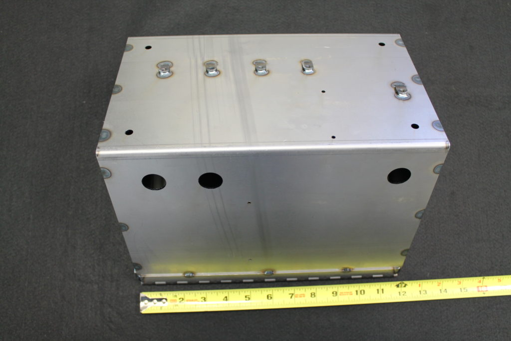 steel sheet metal fabrication box 90239