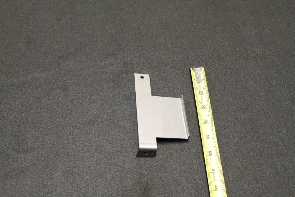 steel sheet metal fabrication bracket 90608